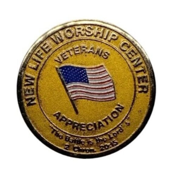 Community Service Makes a Difference Minnesota Laurel Wreath Lapel Hat Pin - Picture 1 of 6